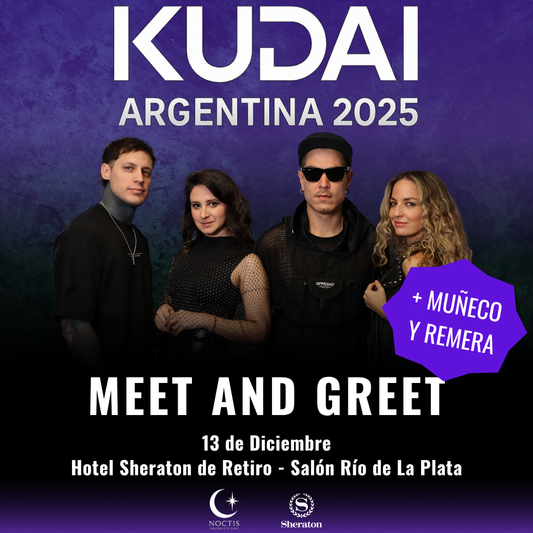 BUNDLE MEET AND GREET 13/12 + REMERA + MUÑECO